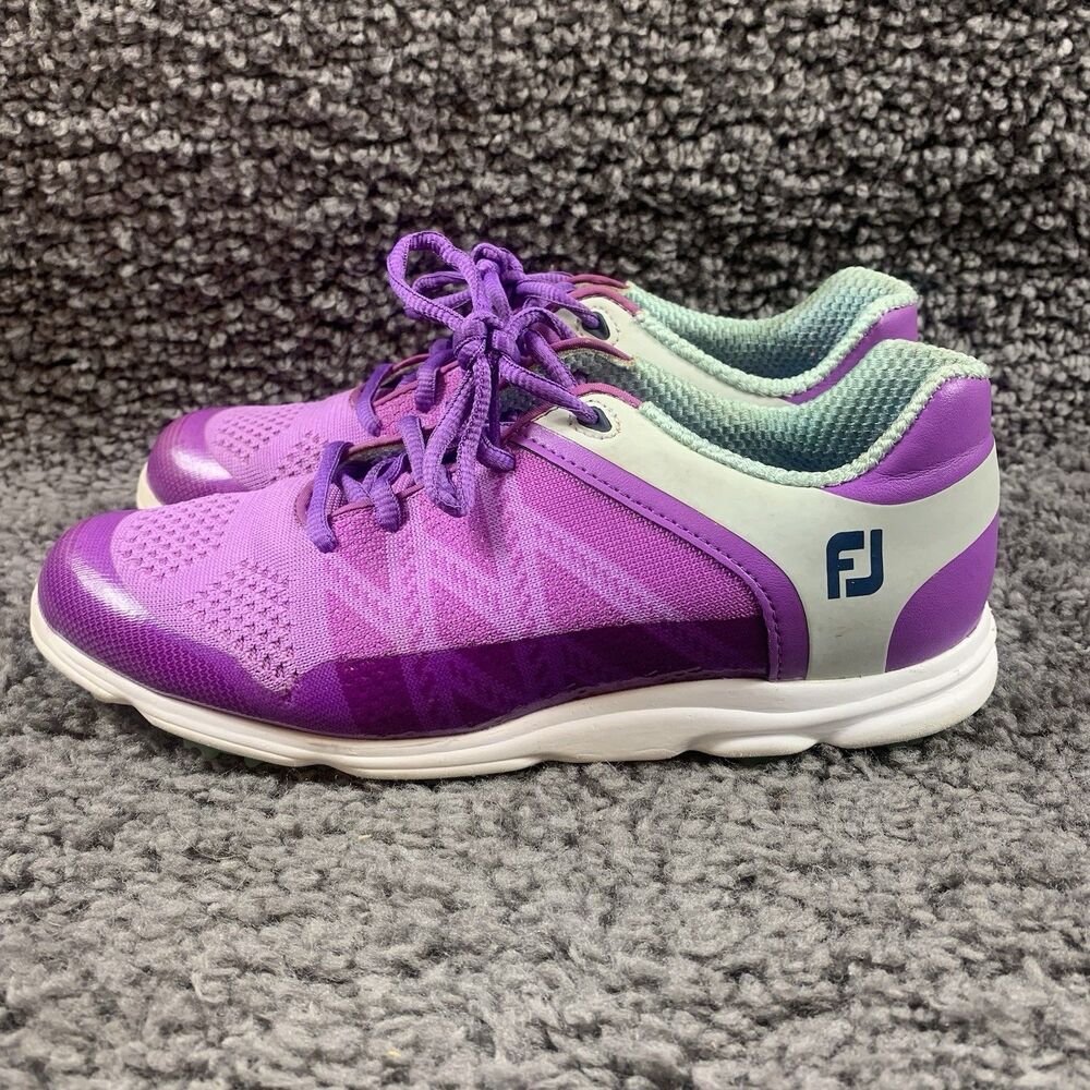 FootJoy Sport SL Women's Golf Shoes Purple 98028 Size 6.5 Medium